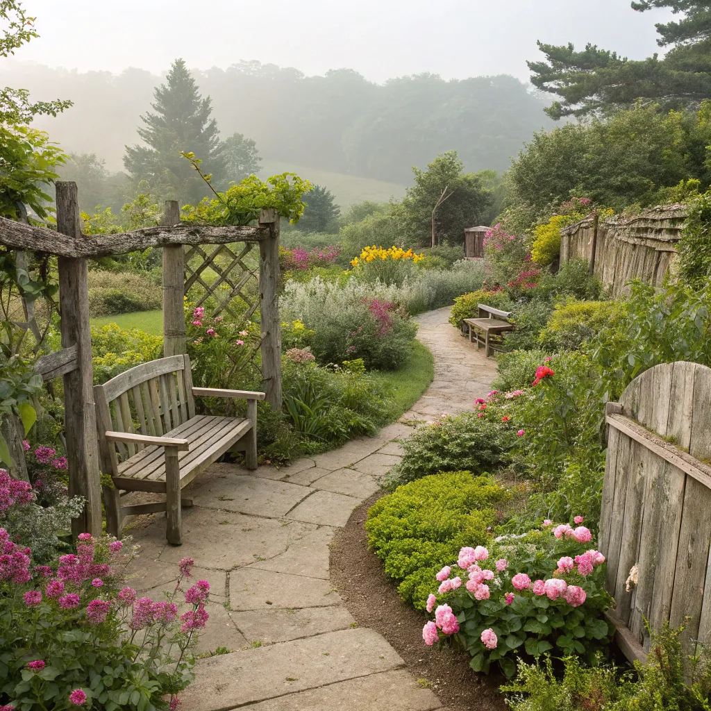 Rustic Garden Design